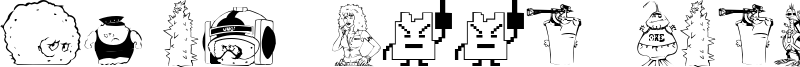 Aqua Teen Hunger Font