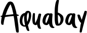 Aquabay Font