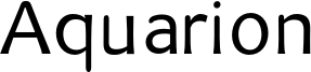 Aquarion.otf