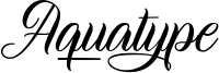 Aquatype Font