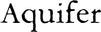 Aquifer.otf