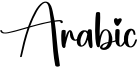 Arabic Font