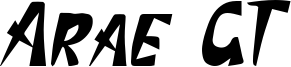 Arae GT Font