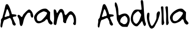 Aram Abdulla Font