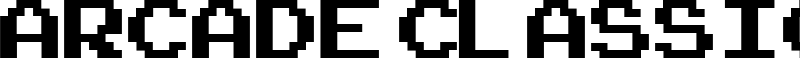 Arcade Classic Font