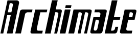 Archimate Italic.otf