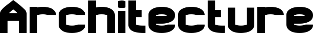 Architecture Font