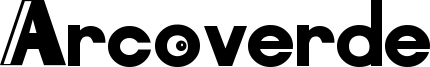 Arcoverde Font