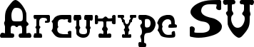 Arcutype SV Font