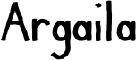 Argaila Font