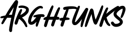Arghfunks Font