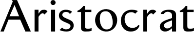 Aristocrat Font
