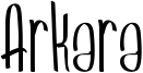 Arkara Font