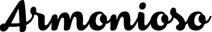 Armonioso Font