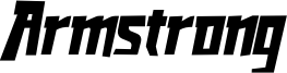 Armstrong Font