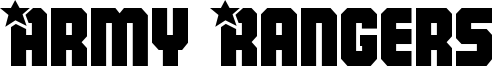 Army Rangers Font