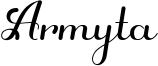 Armyta Font