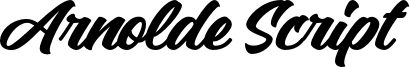 Arnolde Script Font