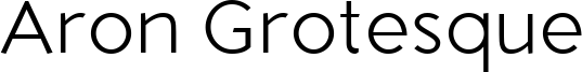 Aron Grotesque Font