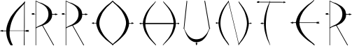 Arrohunter Font
