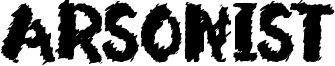 Arsonist Font