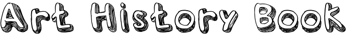 Art History Book Font