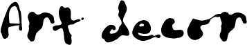 Art decor Font