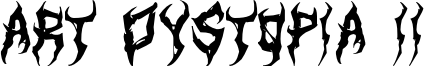 Art Dystopia II Font