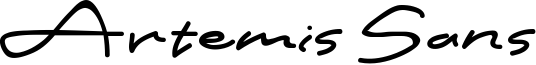 Artemis Sans Font