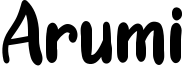 Arumi Font