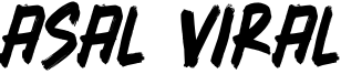 Asal Viral Font