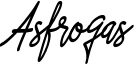 Asfrogas.otf