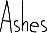 Ashes Font
