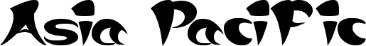 Asia Pacific Font
