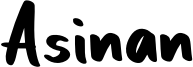 Asinan Font