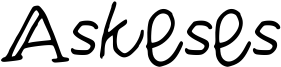 Askeses Font