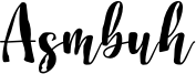 Asmbuh.otf