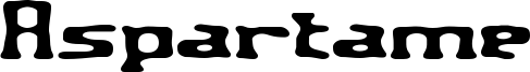 Aspartame Font