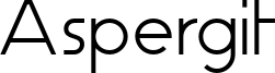 Aspergit Bold.otf