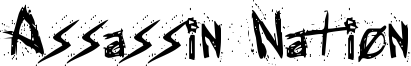 Assassin Nation Font