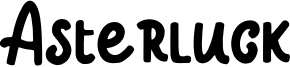 Asterluck Font