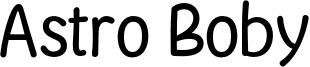 Astro Boby Font