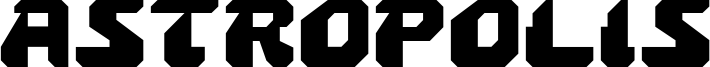 Astropolis Font