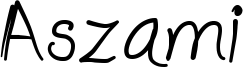 Aszami.ttf