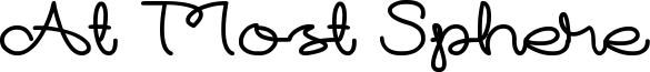 At Most Sphere Font