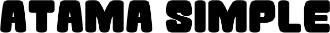 Atama Simple Font