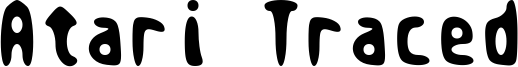 Atari Traced Font