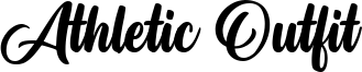 Athletic Outfit Font