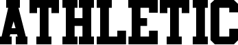 Athletic Font