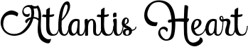Atlantis Heart Font
